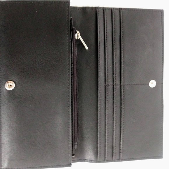 H by Halston Black Wallet - Picture 2 of 4